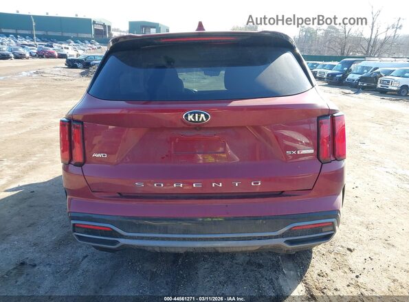 5XYRKDLF7MG047115 2021 KIA SORENTO Red 