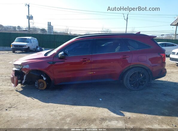 5XYRKDLF7MG047115 2021 KIA SORENTO Red 
