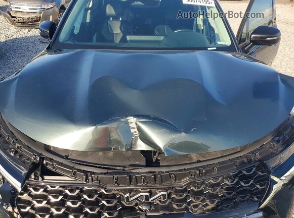 5XYRKDLF7PG197911 2023 KIA SORENTO Charcoal Engine compartment view