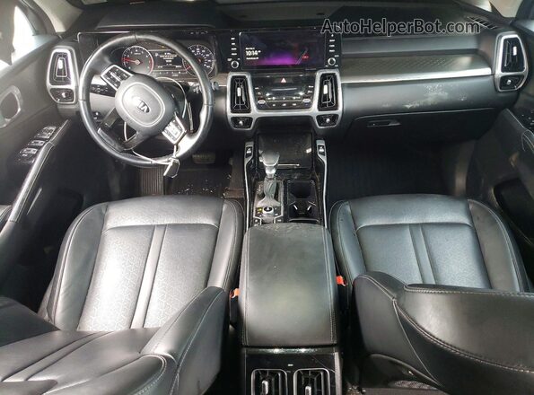 5XYRKDLF8MG028329 2021 KIA SORENTO Серый Вид панели приборов