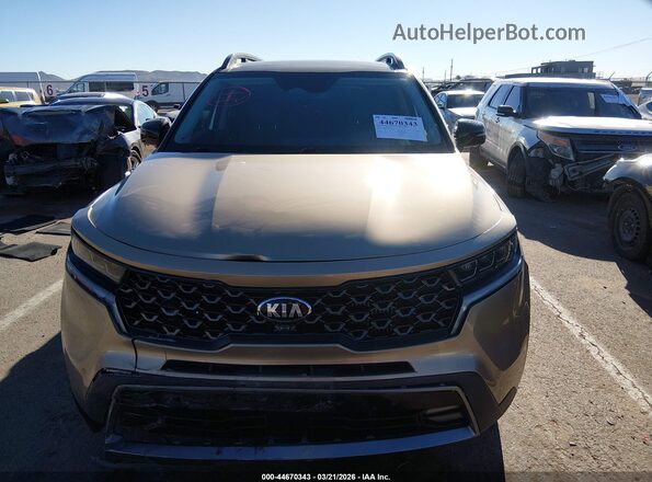 5XYRKDLF9MG024757 2021 KIA SORENTO Gold Սարքավորումների վահանակի տեսք