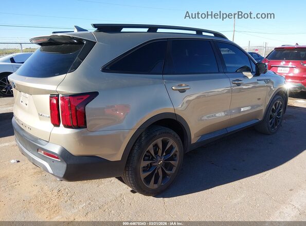5XYRKDLF9MG024757 2021 KIA SORENTO Gold Հետևի աջ