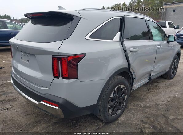 5XYRL4JC0SG397074 2025 KIA SORENTO Gray 