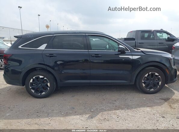 5XYRL4JC3RG283600 2024 KIA SORENTO Black Widok wnętrza z tyłu