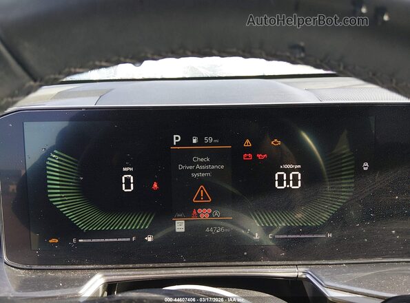5XYRL4JC3SG320117 2025 KIA SORENTO Gray Widok tylnych siedzeń