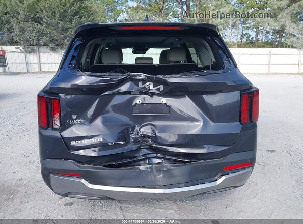5XYRL4JC4SG377426 2025 KIA SORENTO Black Widok z przodu