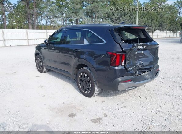 5XYRL4JC4SG377426 2025 KIA SORENTO Black Tył lewy
