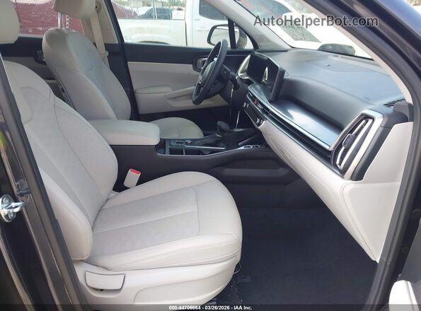 5XYRL4JC4SG377426 2025 KIA SORENTO Black Widok wnętrza z przodu