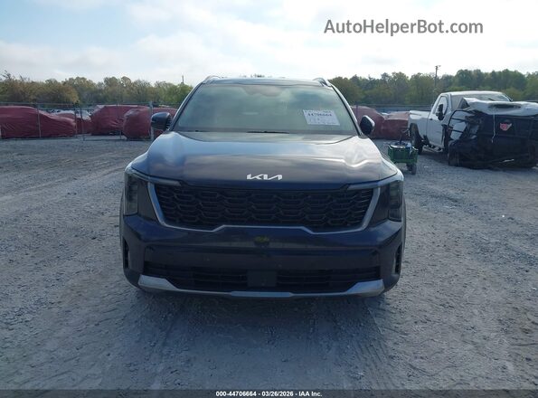 5XYRL4JC4SG377426 2025 KIA SORENTO Black Widok zestawu wskaźników