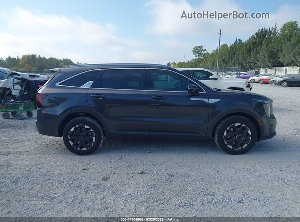 5XYRL4JC4SG377426 2025 KIA SORENTO Black Widok wnętrza z tyłu