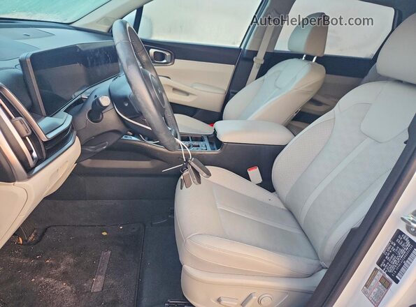 5XYRL4JC6RG302205 2024 KIA SORENTO Белый Вид салона спереди