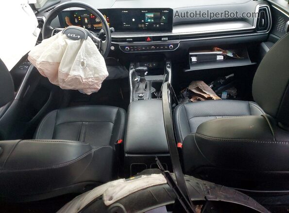 5XYRL4JC8RG293667 2024 KIA SORENTO Gray წინა პანელის ხედი