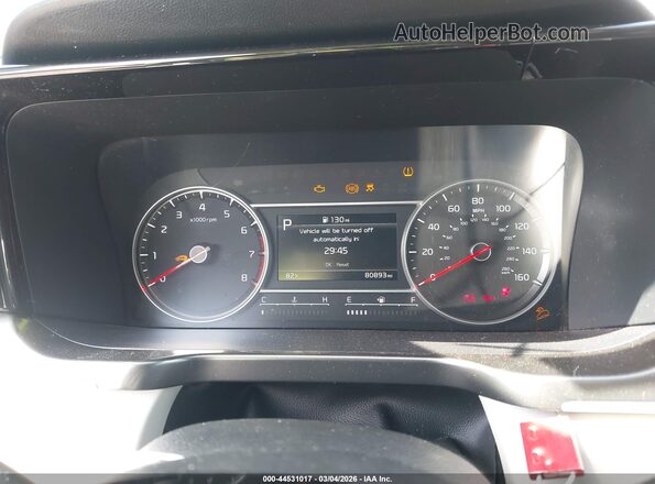 5XYRL4LC0MG010345 2021 KIA SORENTO Silver Widok tylnych siedzeń