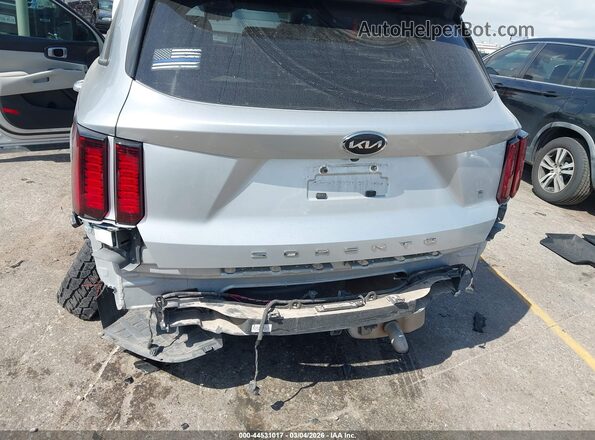 5XYRL4LC0MG010345 2021 KIA SORENTO Silver Widok z przodu