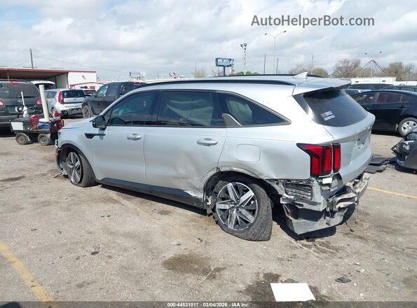 5XYRL4LC0MG010345 2021 KIA SORENTO Silver 