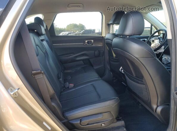 5XYRL4LC0MG065779 2021 KIA SORENTO Бежевый Вид задней части салона