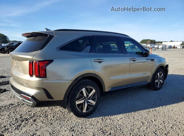 5XYRL4LC0MG065779 2021 KIA SORENTO Бежевый Задняя правая четверть