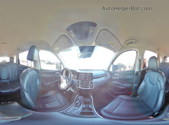 5XYRL4LC0MG065779 2021 KIA SORENTO Бежевый Панорамный вид салона 360°