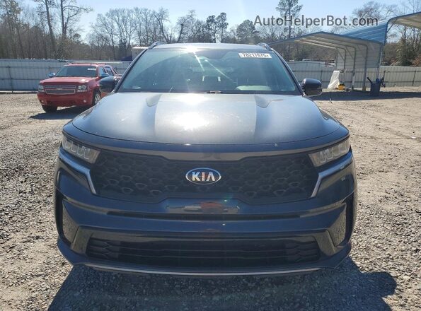 5XYRL4LC1MG019720 2021 KIA SORENTO Серый Вид спереди