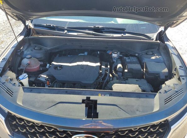 5XYRL4LC1MG019720 2021 KIA SORENTO Серый Вид подкапотного пространства