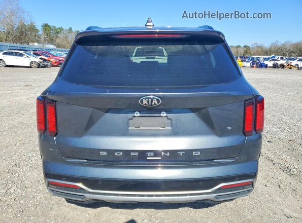 5XYRL4LC1MG019720 2021 KIA SORENTO Серый Вид сзади
