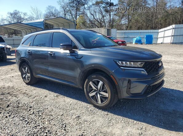 5XYRL4LC1MG019720 2021 KIA SORENTO Серый Передняя правая четверть