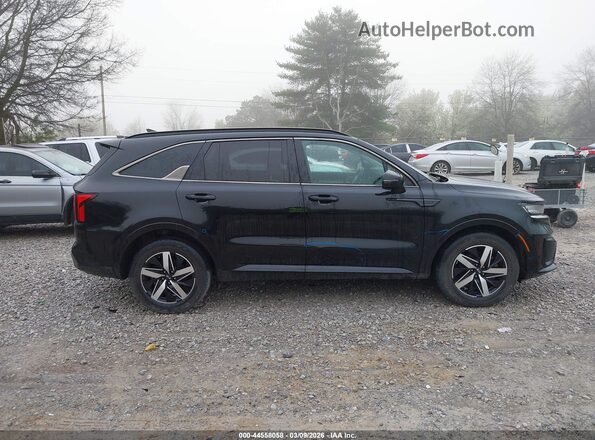 5XYRL4LC2MG002442 2021 KIA SORENTO Black Widok wnętrza z tyłu