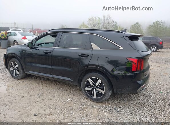 5XYRL4LC2MG002442 2021 KIA SORENTO Black Tył lewy