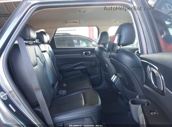 5XYRL4LC3MG007729 2021 KIA SORENTO Black Widok naklejki z numerem VIN