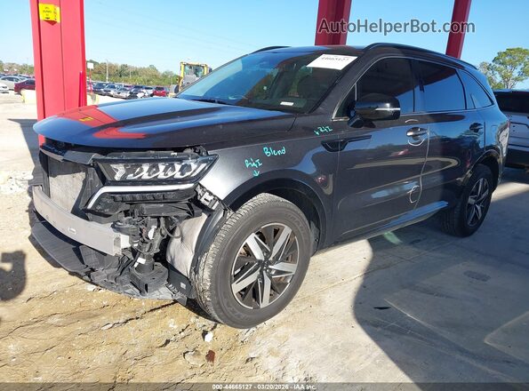 5XYRL4LC3MG007729 2021 KIA SORENTO Black Przód lewy