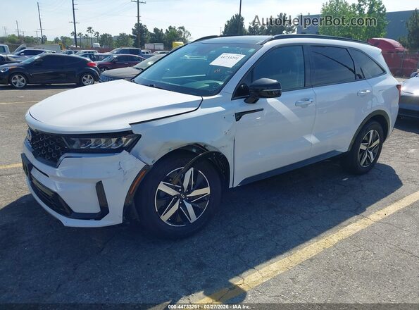 5XYRL4LC3MG065906 2021 KIA SORENTO White 