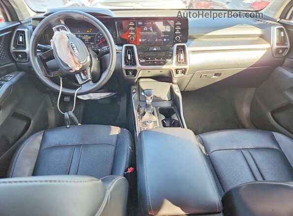 5XYRL4LC3MG073035 2021 KIA SORENTO White Widok deski rozdzielczej