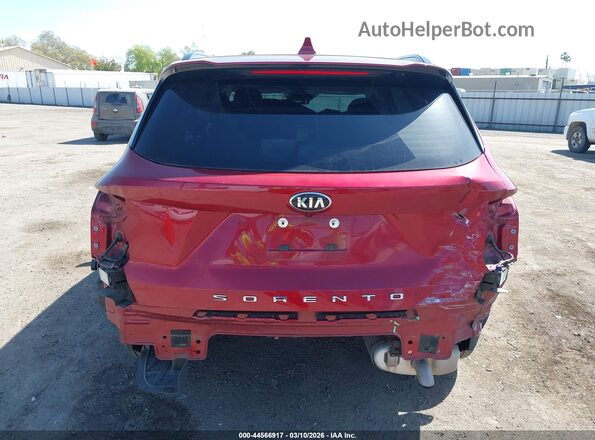 5XYRL4LC4MG062397 2021 KIA SORENTO Red 
