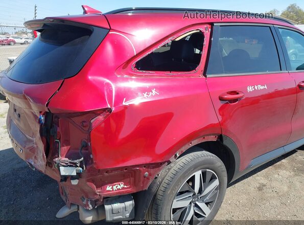 5XYRL4LC4MG062397 2021 KIA SORENTO Red 