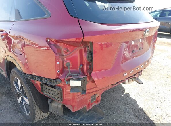 5XYRL4LC4MG062397 2021 KIA SORENTO Red 