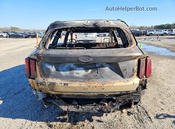 5XYRL4LC6MG022063 2021 KIA SORENTO Пожар Вид сзади
