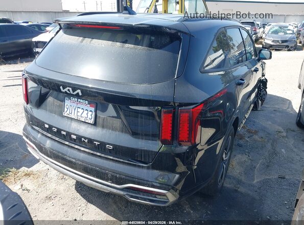 5XYRL4LC9NG162397 2022 KIA SORENTO Black Trasero derecho