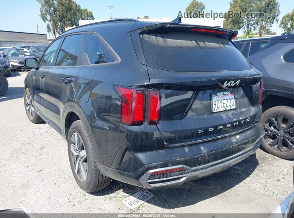 5XYRL4LC9NG162397 2022 KIA SORENTO Black Trasero izquierdo