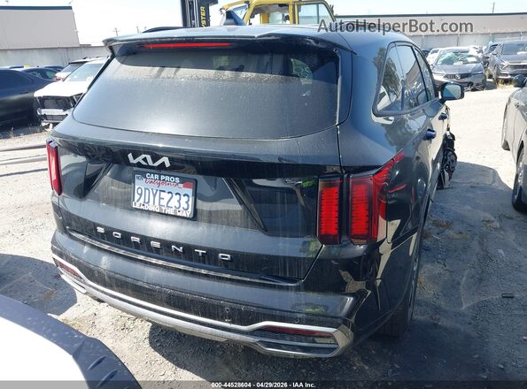 5XYRL4LC9NG162397 2022 KIA SORENTO Black 