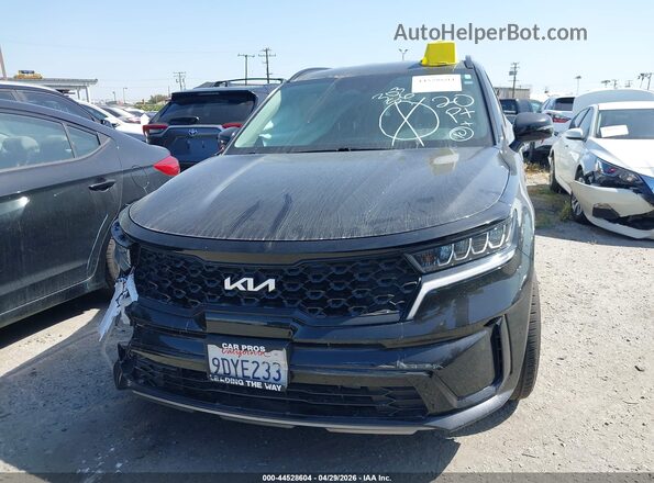 5XYRL4LC9NG162397 2022 KIA SORENTO Black Vista interior trasera