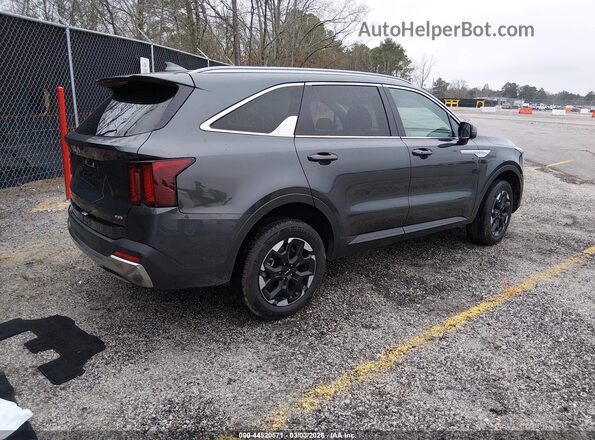 5XYRLDJC4RG285534 2024 KIA SORENTO Gray Задня права чверть