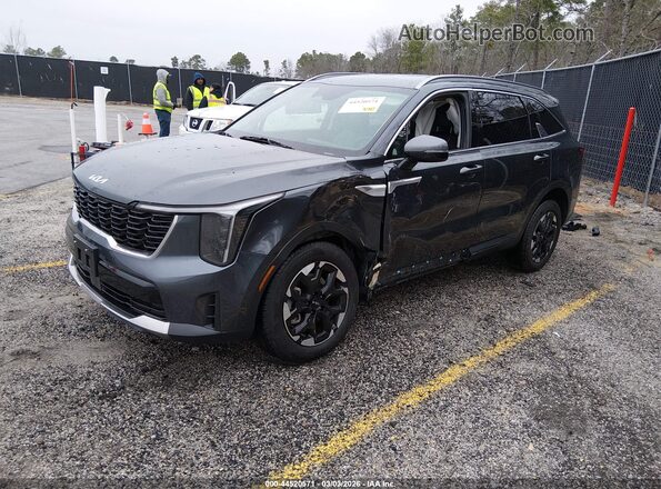 5XYRLDJC4RG285534 2024 KIA SORENTO Gray Передня ліва чверть