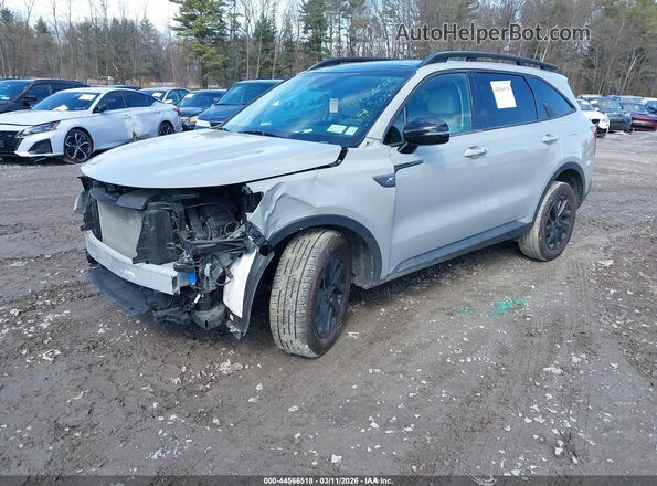 5XYRLDLC1NG092197 2022 KIA SORENTO Gray Przód lewy