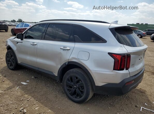 5XYRLDLC2MG003932 2021 KIA SORENTO Серебряный Задняя левая четверть