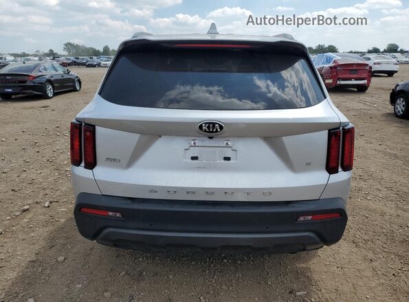 5XYRLDLC2MG003932 2021 KIA SORENTO Серебряный Вид сзади