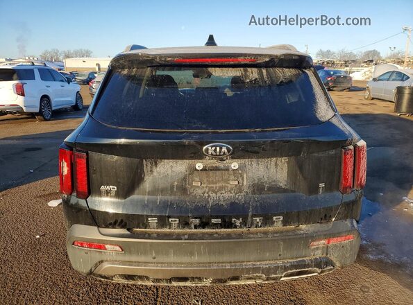 5XYRLDLC6MG050848 2021 KIA SORENTO Black Rear view
