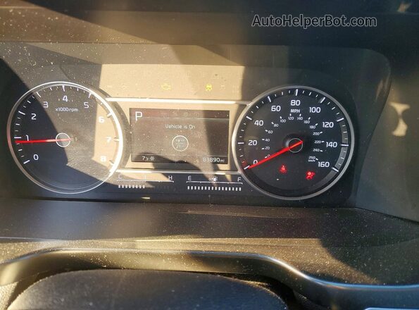 5XYRLDLC6MG050848 2021 KIA SORENTO Black Instrument cluster view