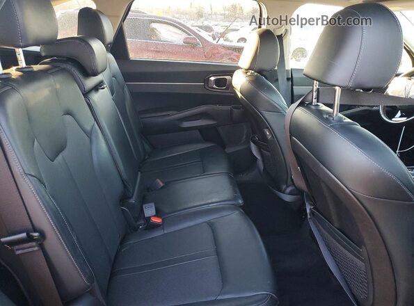 5XYRLDLC6MG050848 2021 KIA SORENTO Black Rear interior view