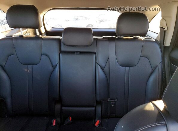 5XYRLDLC6MG050848 2021 KIA SORENTO Black Rear seats view