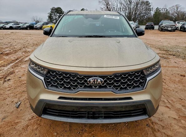 5XYRLDLC8MG064573 2021 KIA SORENTO Gold Front view